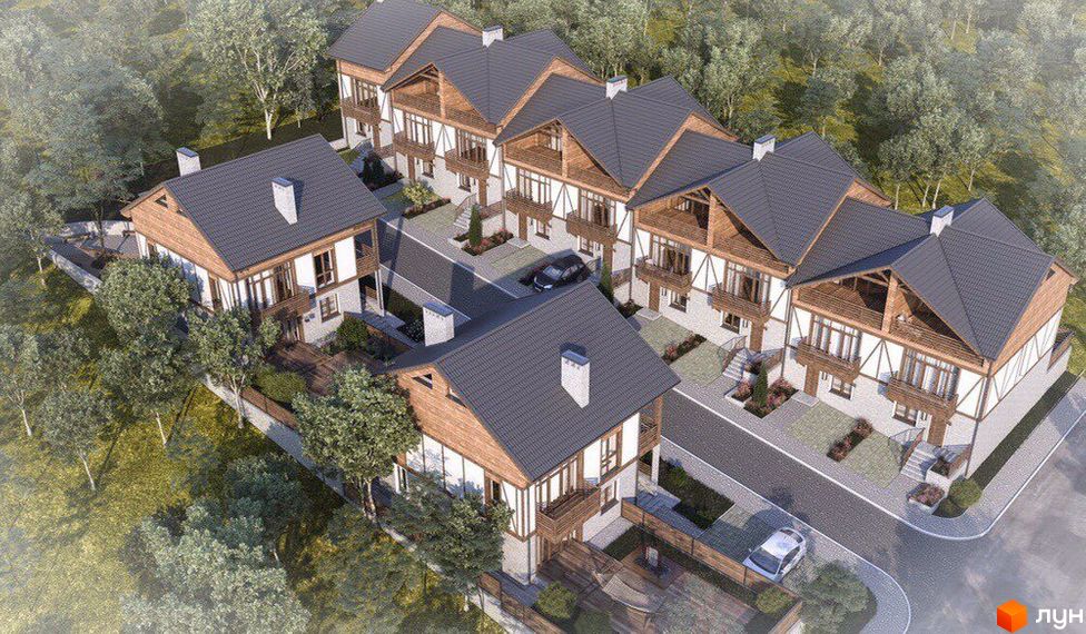 Таунхауси „Garden house“