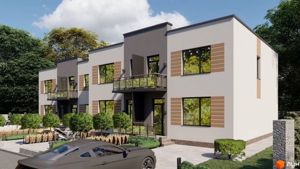 Таунхаусы Twin House