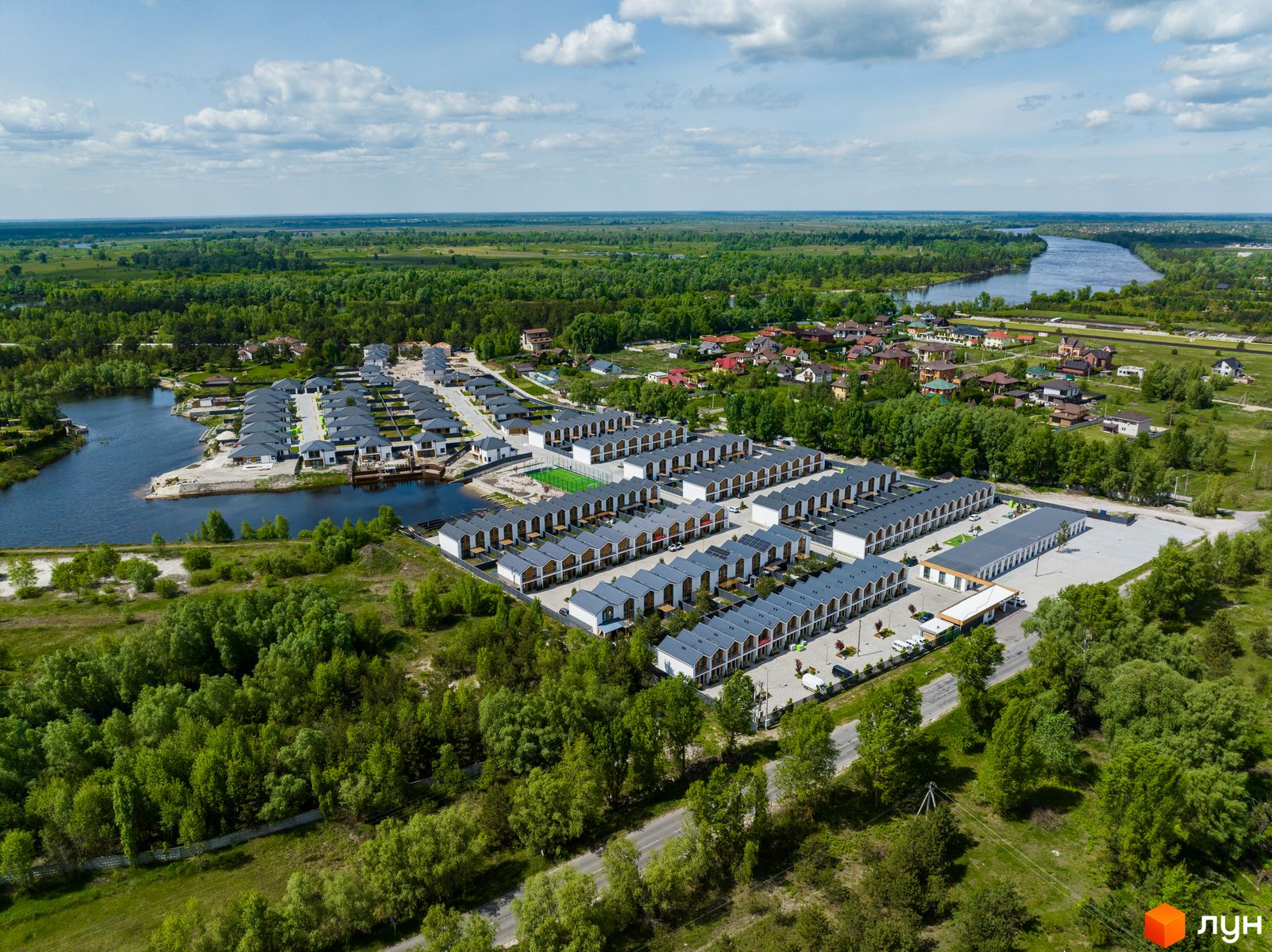 КГ Prydesennya Eco Village, Рожны — Дома в коттеджных поселках — ЛУН