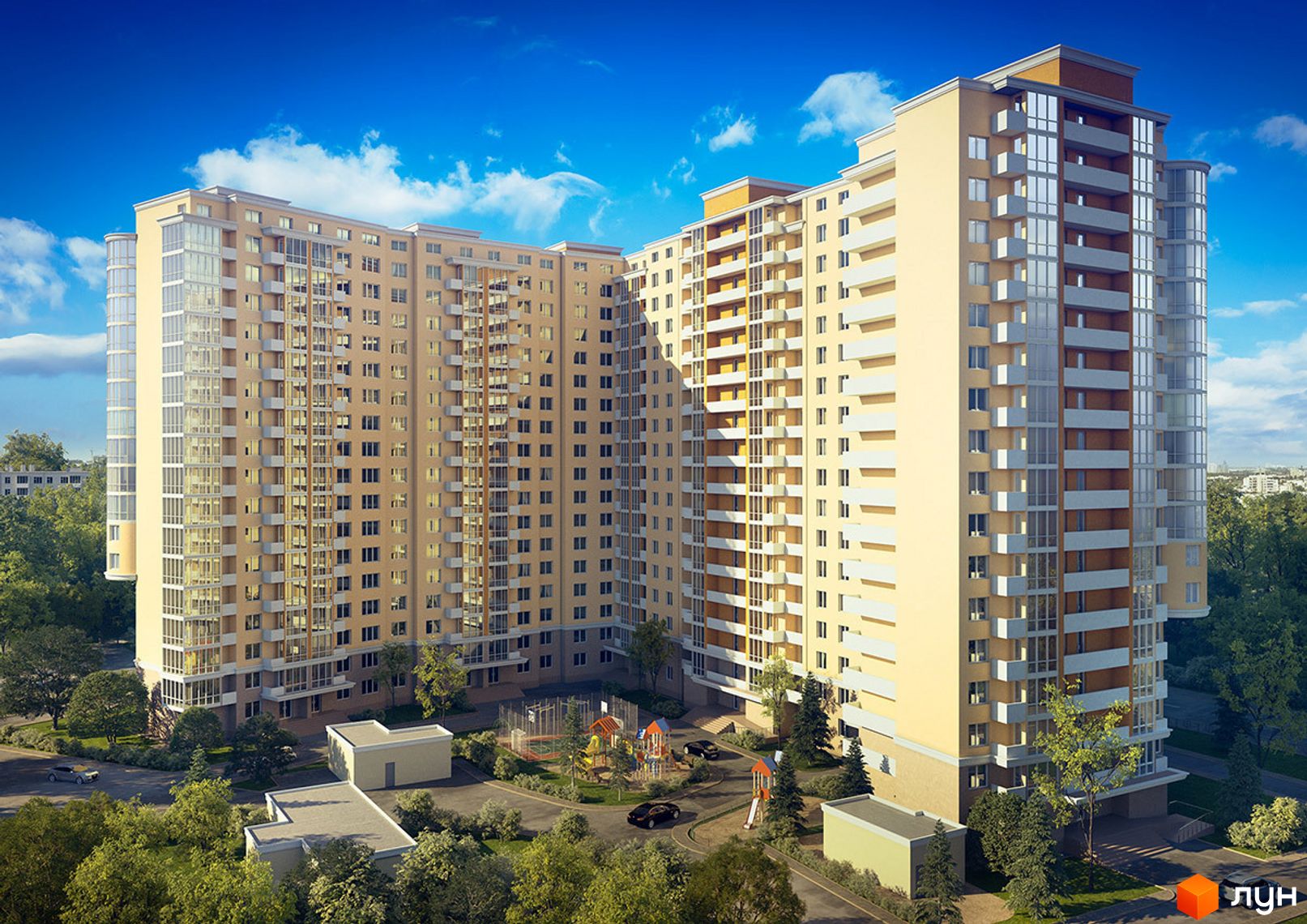 ЖК Новомостицький, Київ — Купити квартиру в новобудові — ЛУН