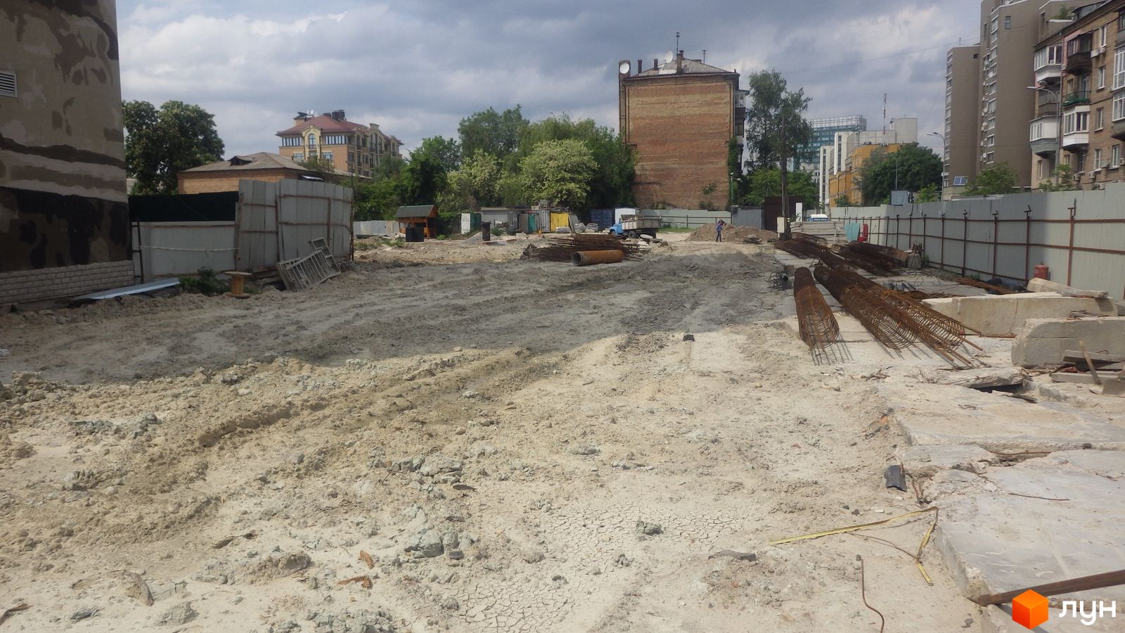 Ход строительства ул. Казимира Малевича, 44, 46, , май 2019