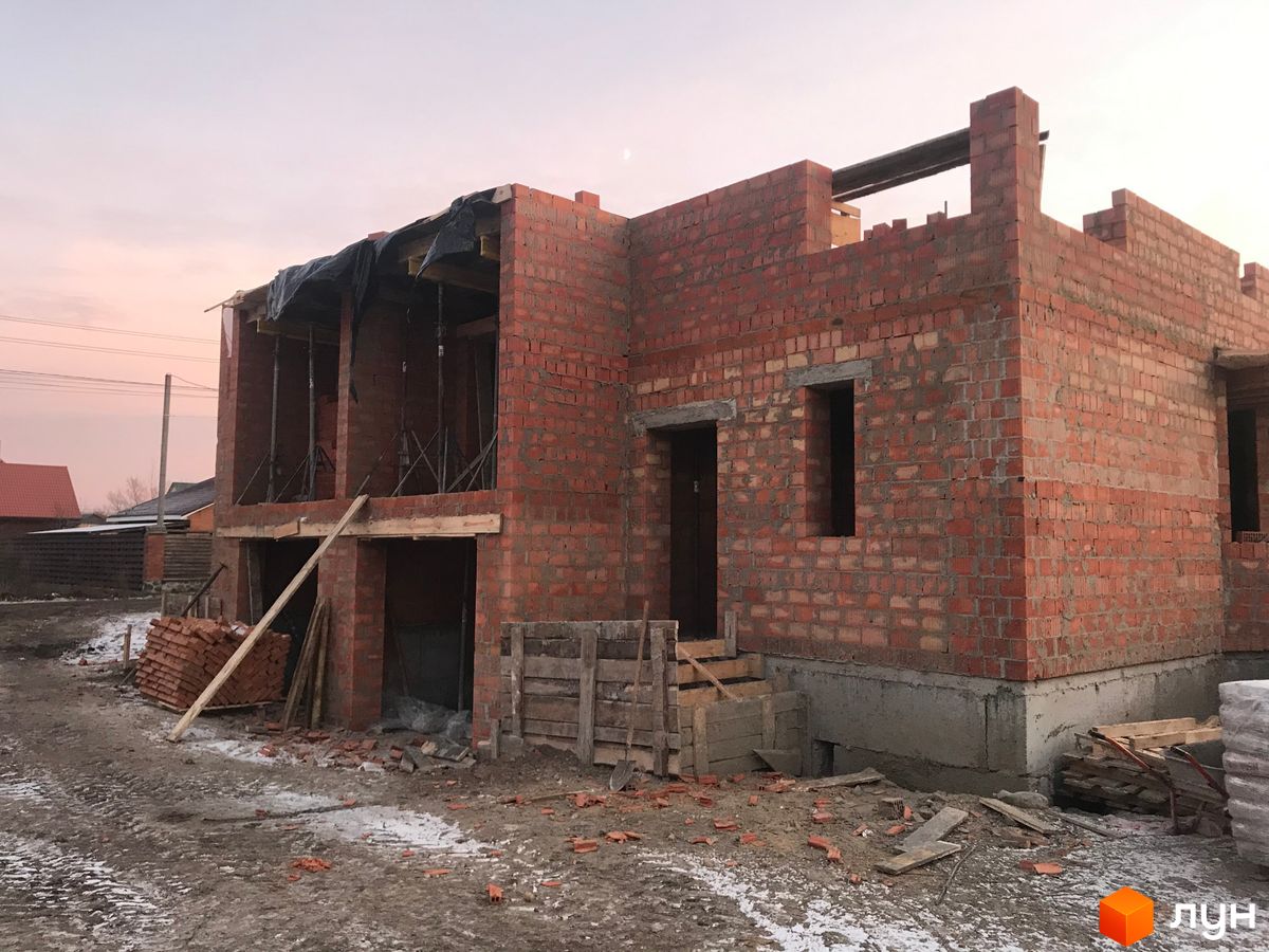 Хід будівництва Дуплекси „NEW Cottage Residence 5“, 0, грудень 2019