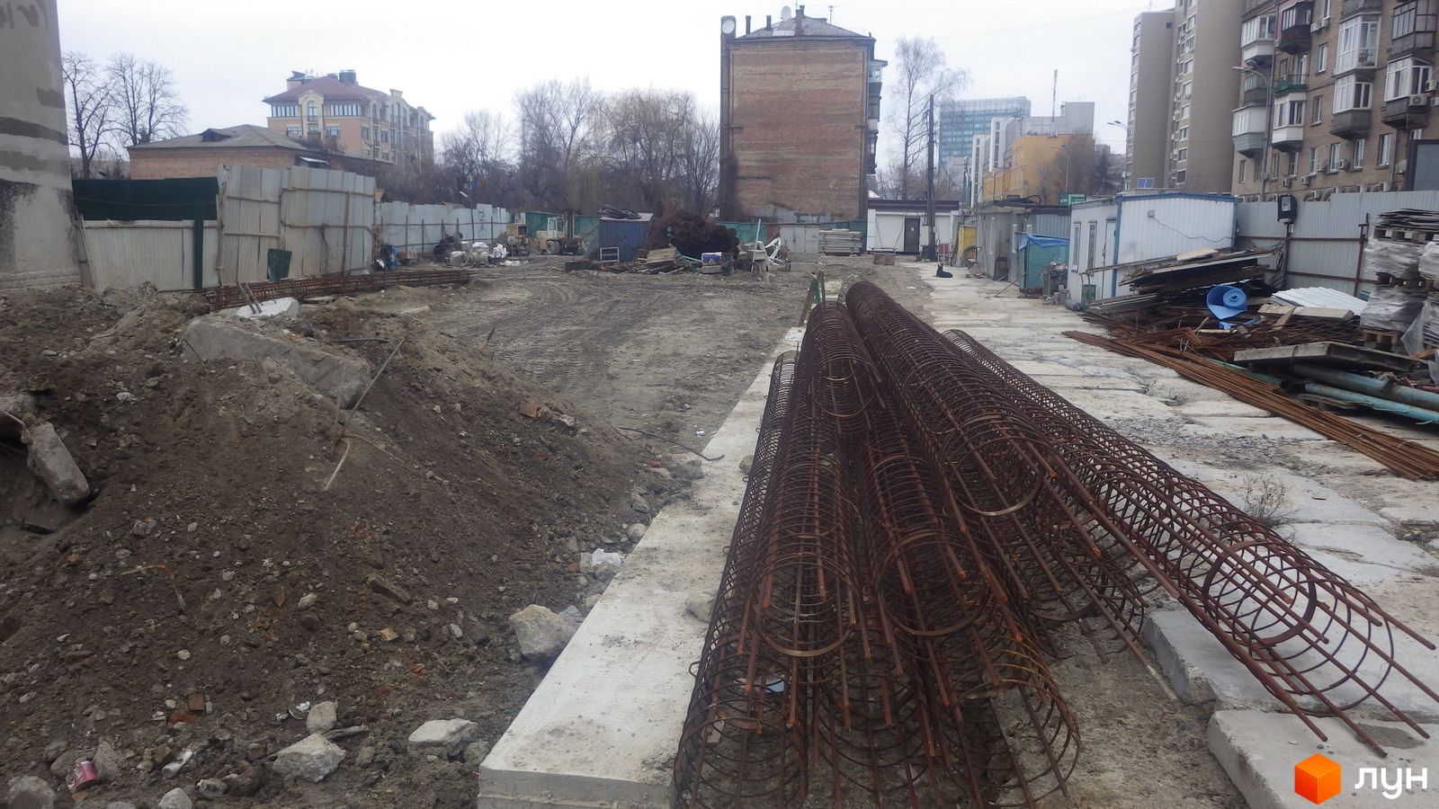 Ход строительства ул. Казимира Малевича, 44, 46, 0, январь 2020