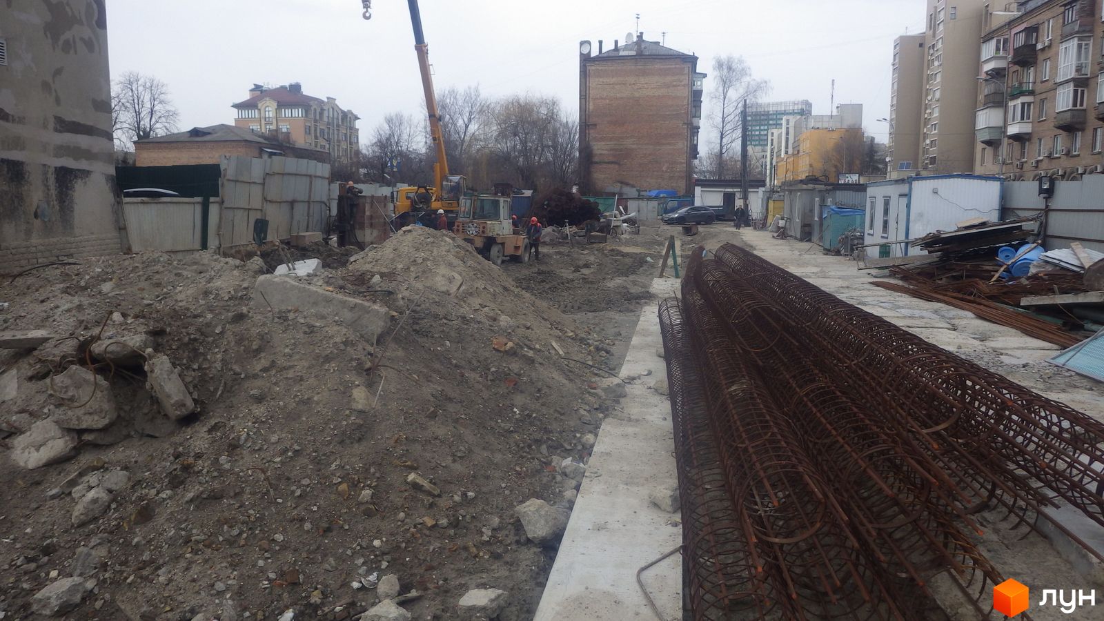 Хід будівництва вул. Казимира Малевича, 44, 46, 0, лютий 2020