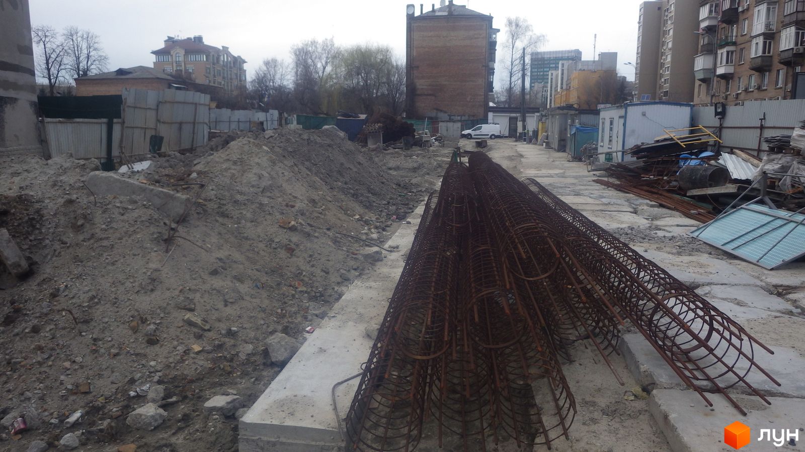 Ход строительства ул. Казимира Малевича, 44, 46, 0, март 2020