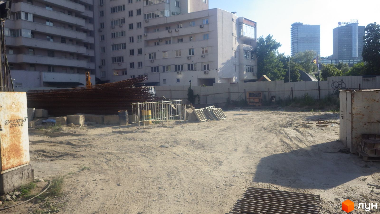 Ход строительства ул. Казимира Малевича, 44, 46, 0, июль 2020