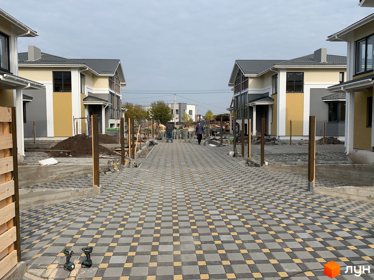 Хід будівництва Дуплекси „NEW Cottage Residence 5“, 0, жовтень 2020