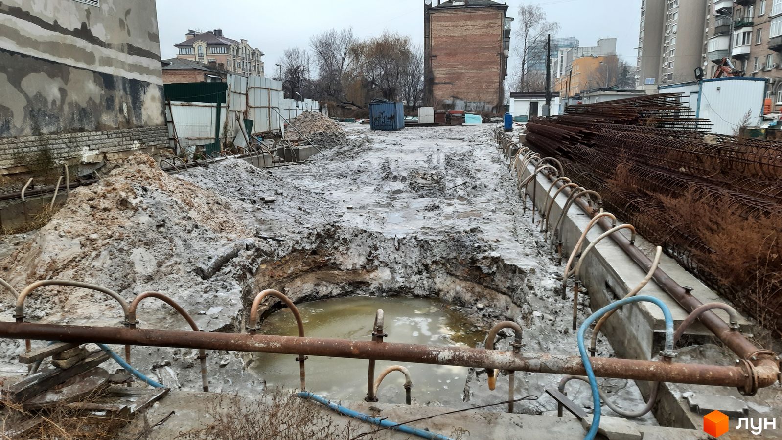 Ход строительства ул. Казимира Малевича, 44, 46, 0, декабрь 2020