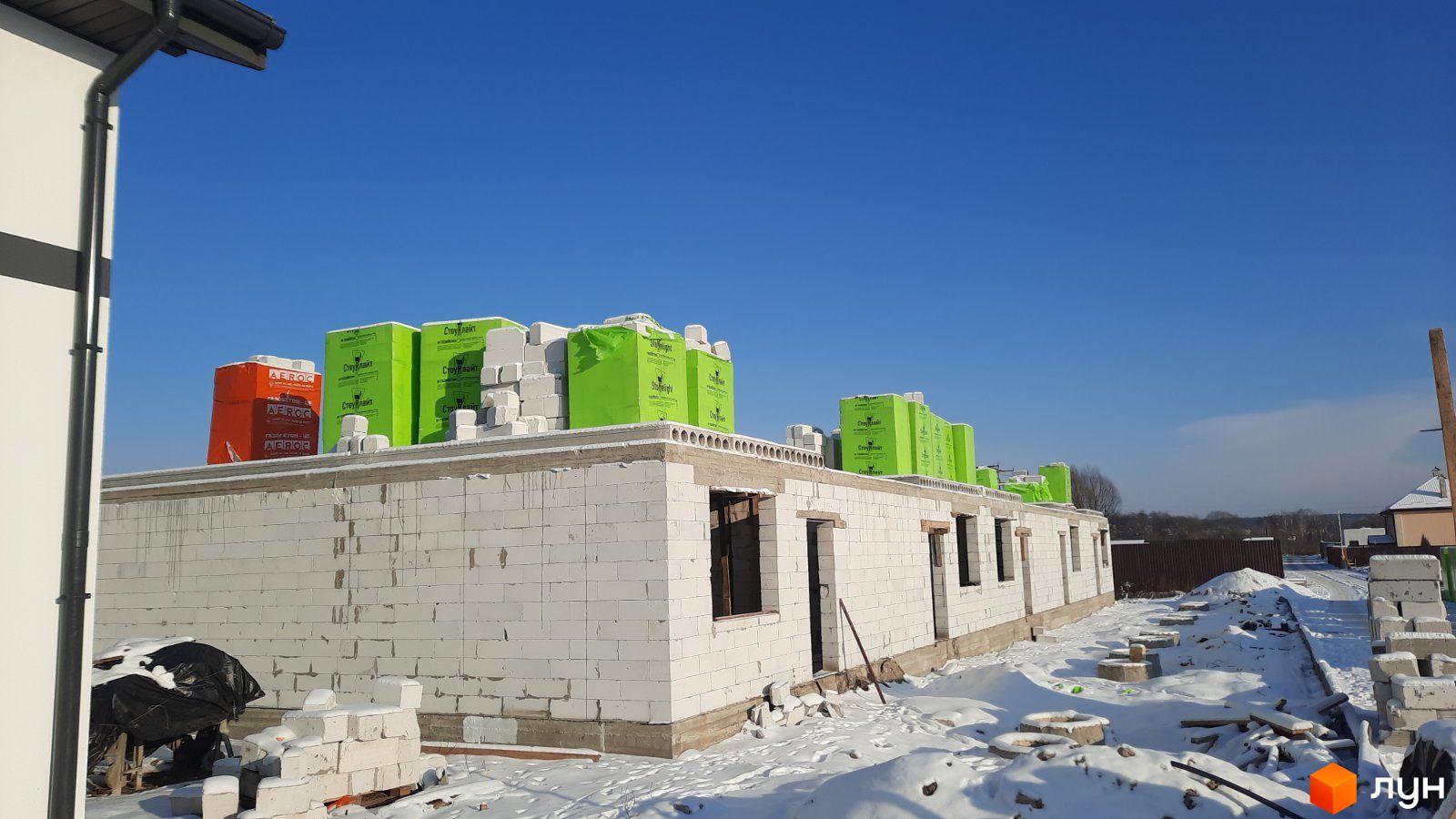 Хід будівництва КМ Тарасівка, 0, січень 2021