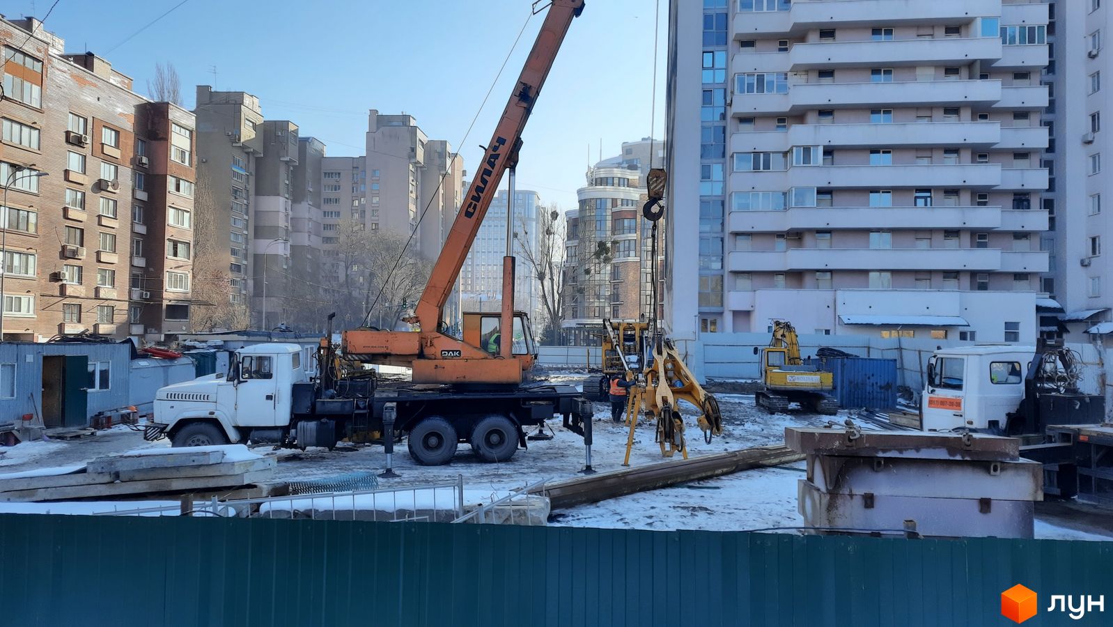 Хід будівництва вул. Казимира Малевича, 44, 46, 0, січень 2021