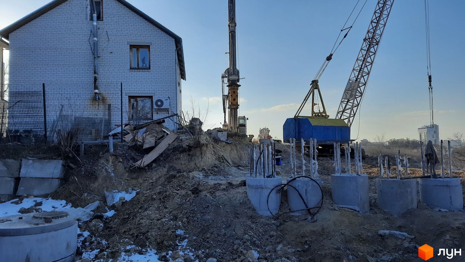 Хід будівництва ЖК Київська Швейцарія, 0, березень 2021