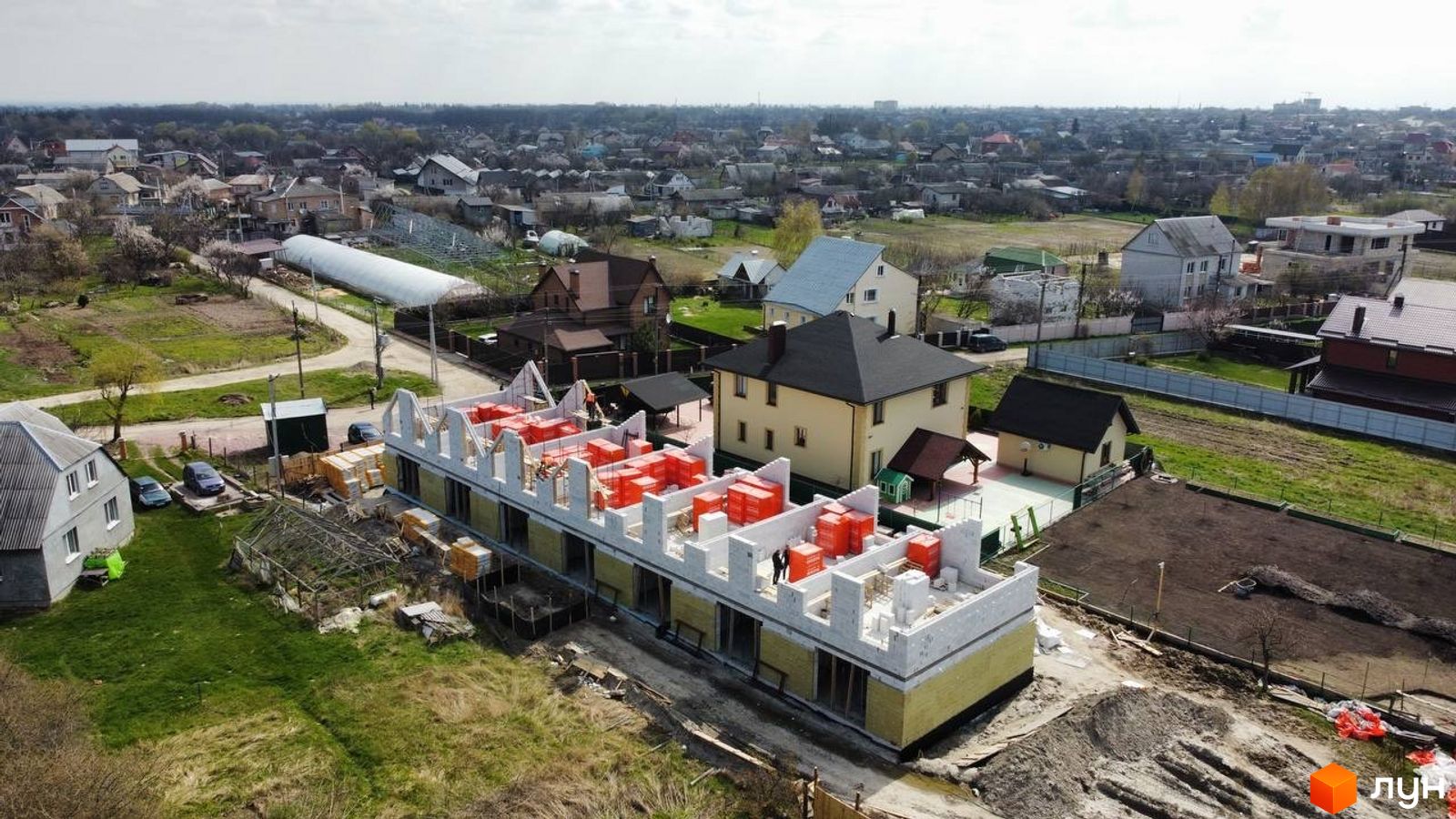 Ход строительства Таунхаусы Lagom House, 0, апрель 2021