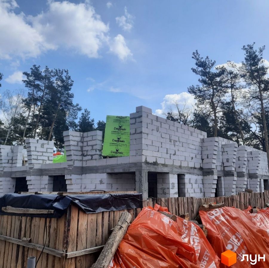 Ход строительства Таунхаусы Rest Home, 0, май 2021