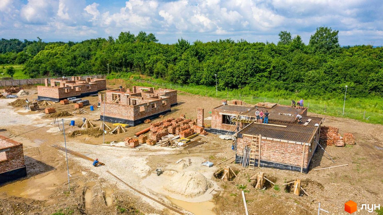Хід будівництва КМ OZON Village, 0, червень 2021