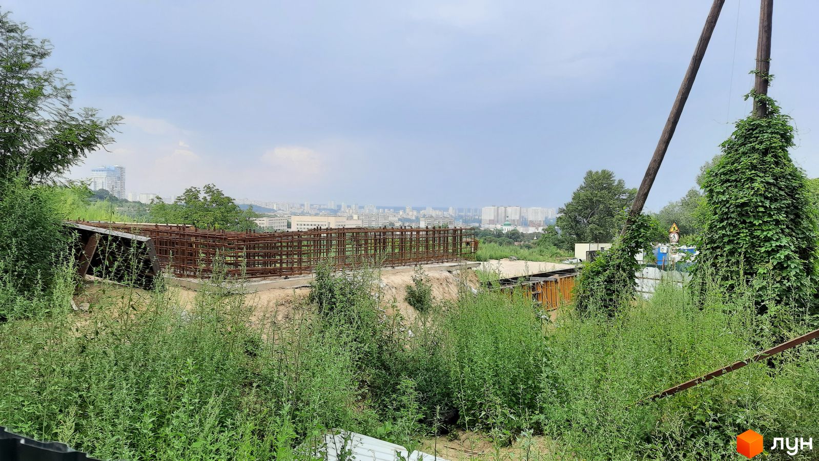 Ход строительства ЖК Киевская Швейцария, 0, июль 2021