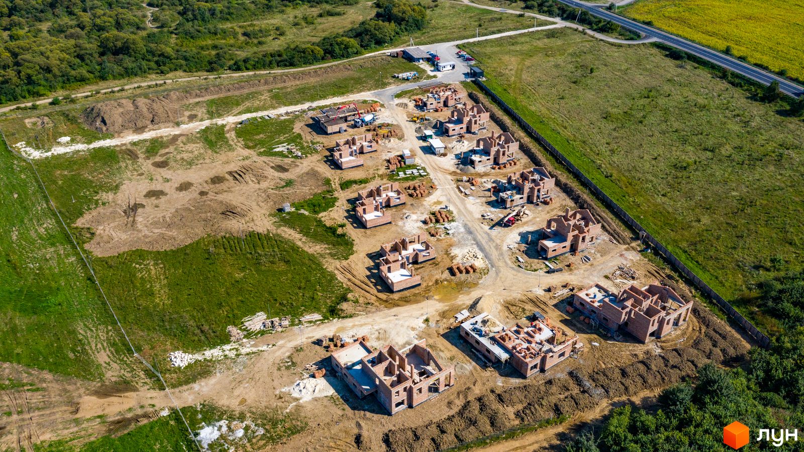 Хід будівництва КМ OZON Village, 0, вересень 2021
