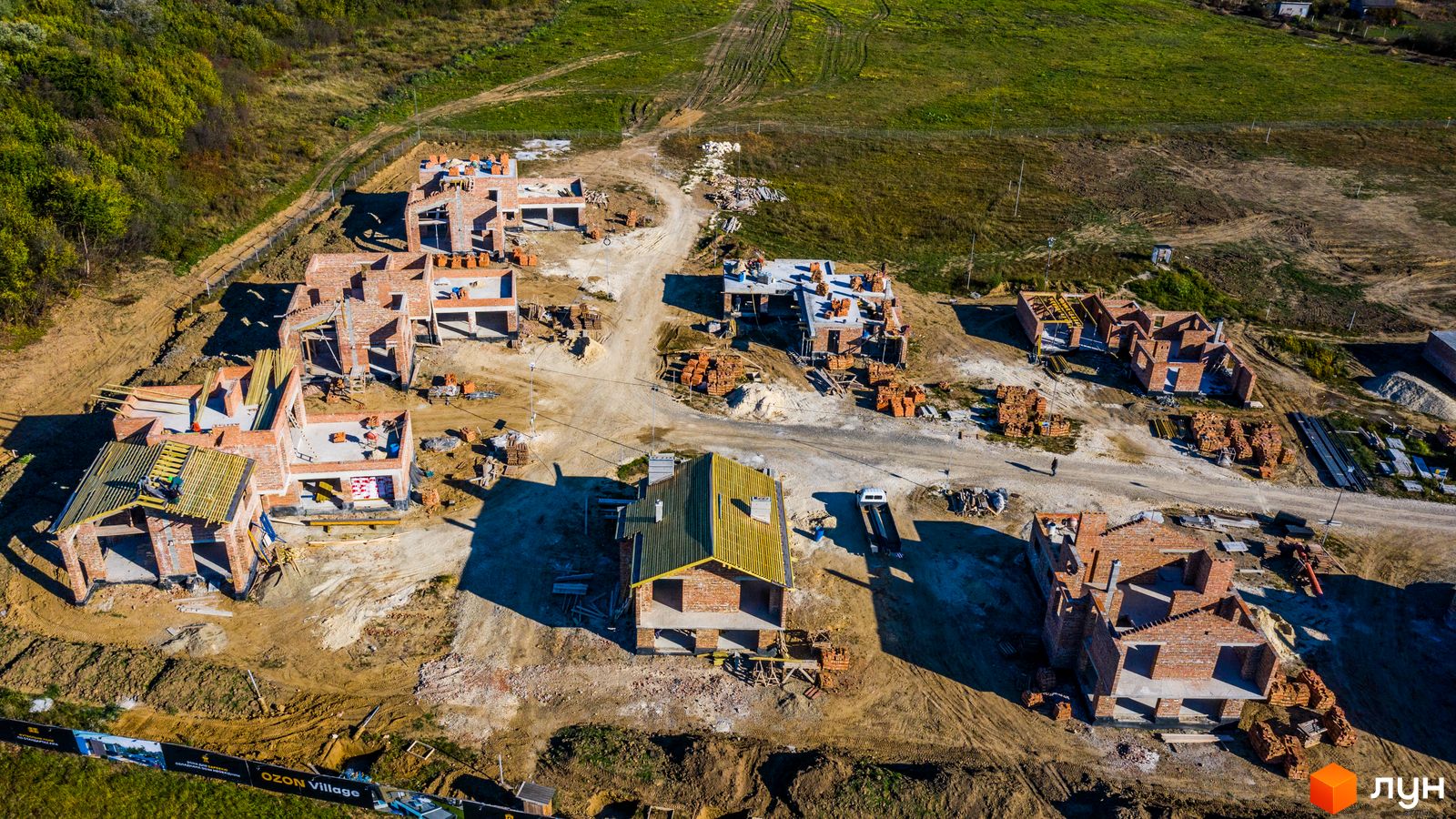 Хід будівництва КМ OZON Village, 0, жовтень 2021