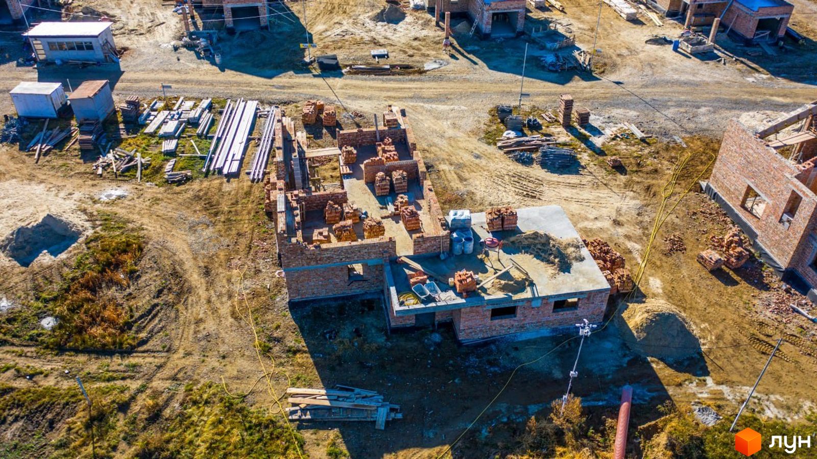 Ход строительства КГ OZON Village, 0, ноябрь 2021