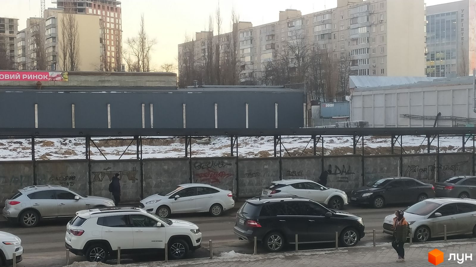 Ход строительства ул. Большая Васильковская, 143/2, 0, февраль 2022