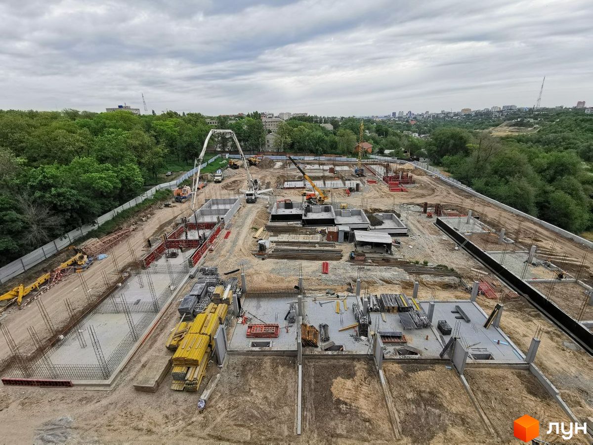 Ход строительства Таунхаусы Forest Hill, 0, июнь 2022