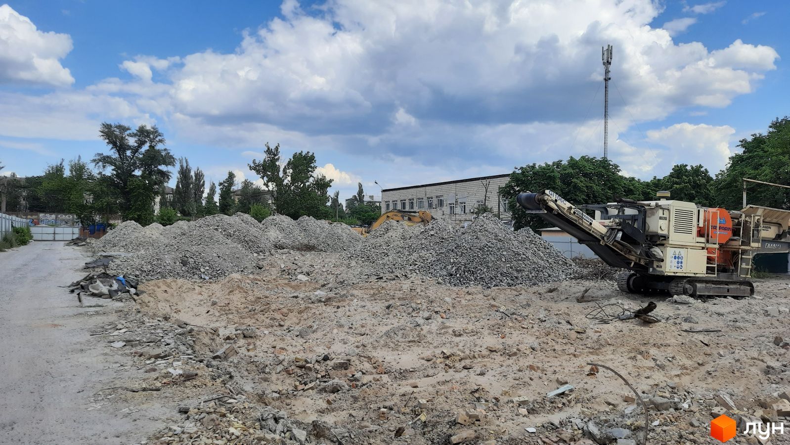 Ход строительства ЖК Rusaniv Residence Towers, 0, июнь 2022