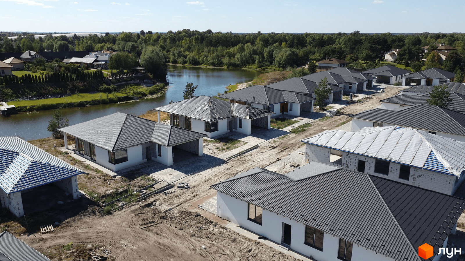 Хід будівництва КМ Prydesennya Eco Village, 0, вересень 2022
