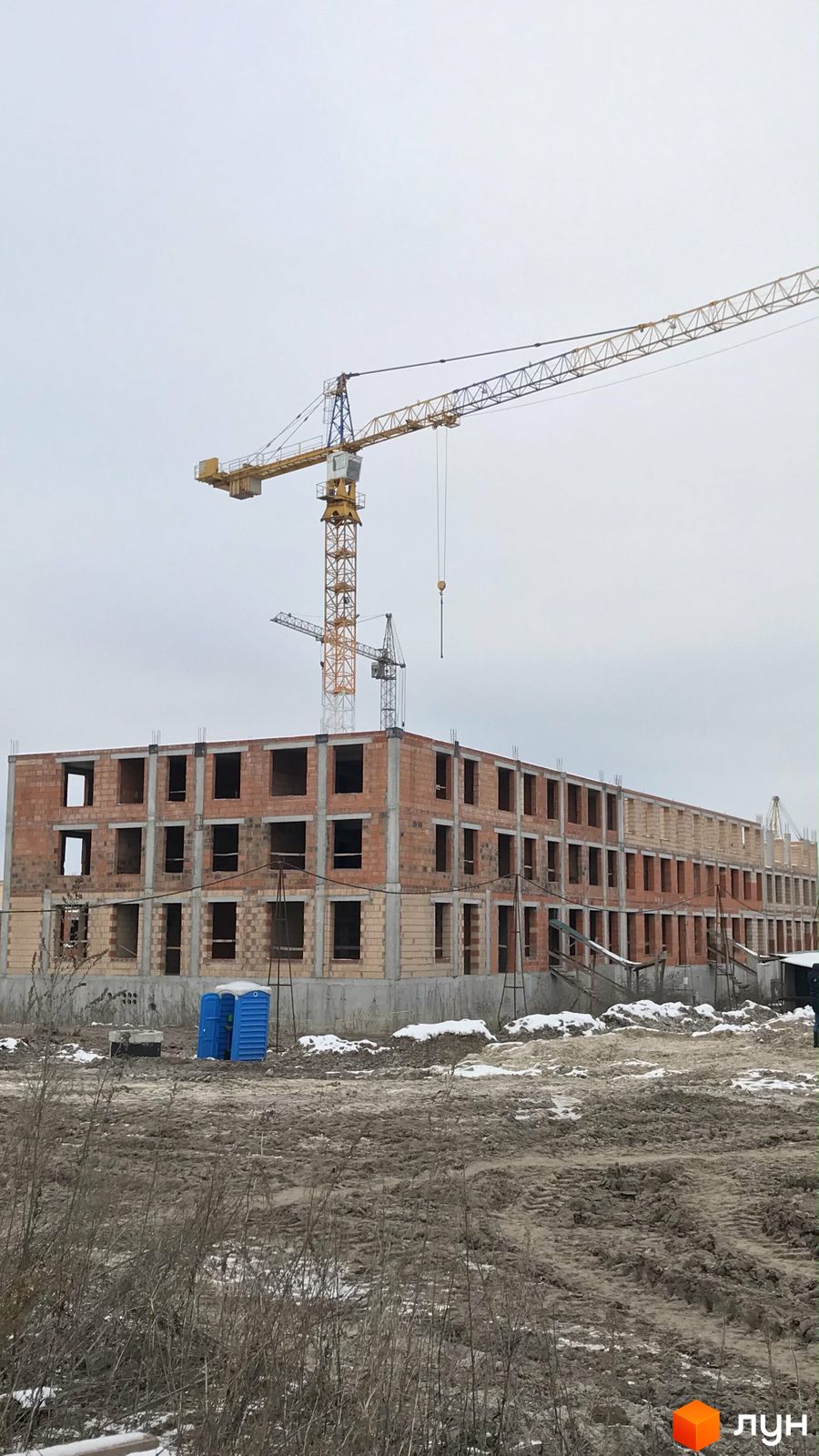 ЖК Scandia, Бровари хід будівництва на фото — ЛУН