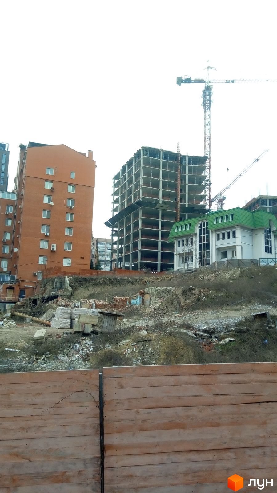 Ход строительства МФК Ermolaev Center II, 0, январь 2023