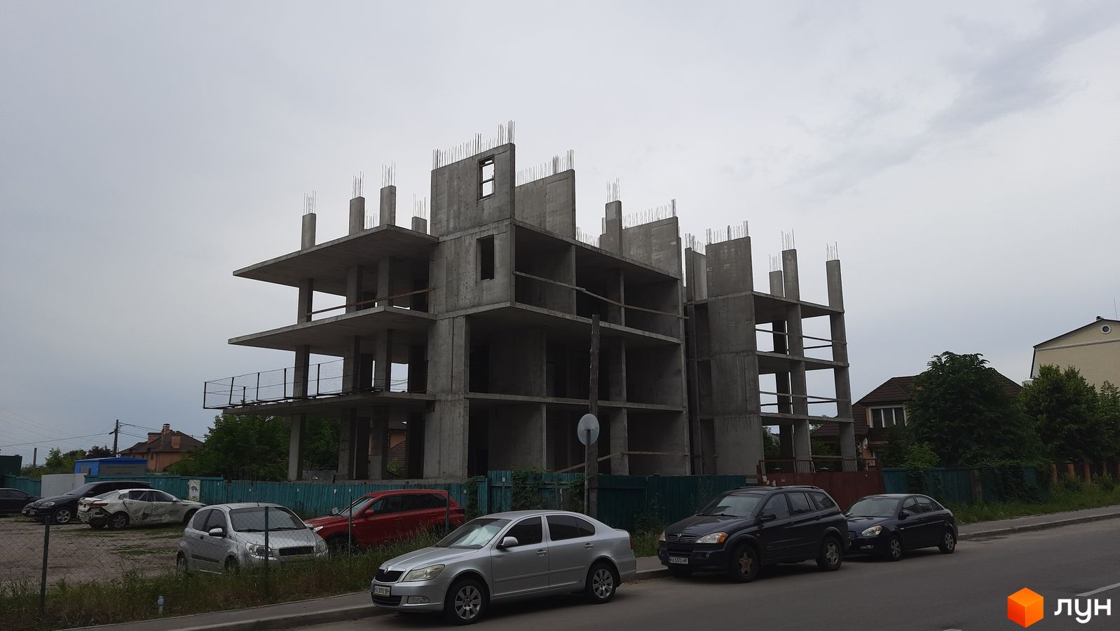 Ход строительства ул. Ушакова, Дом, июнь 2023