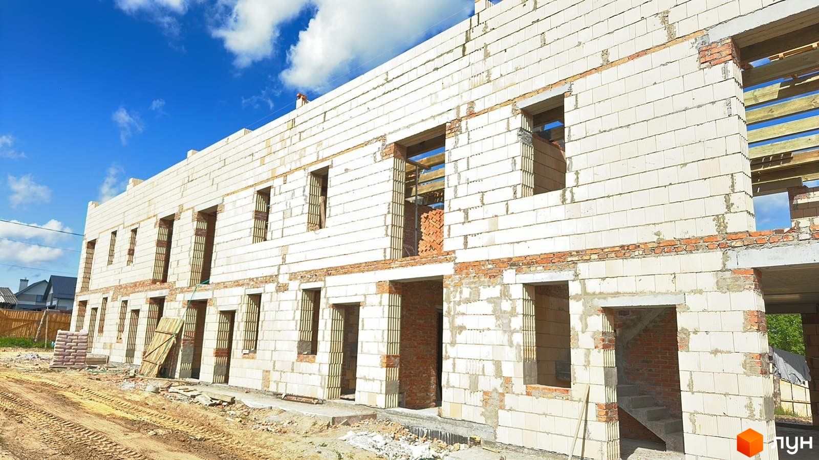 Ход строительства Таунхаусы BRICKWOOD HOUSE, 0, июнь 2023