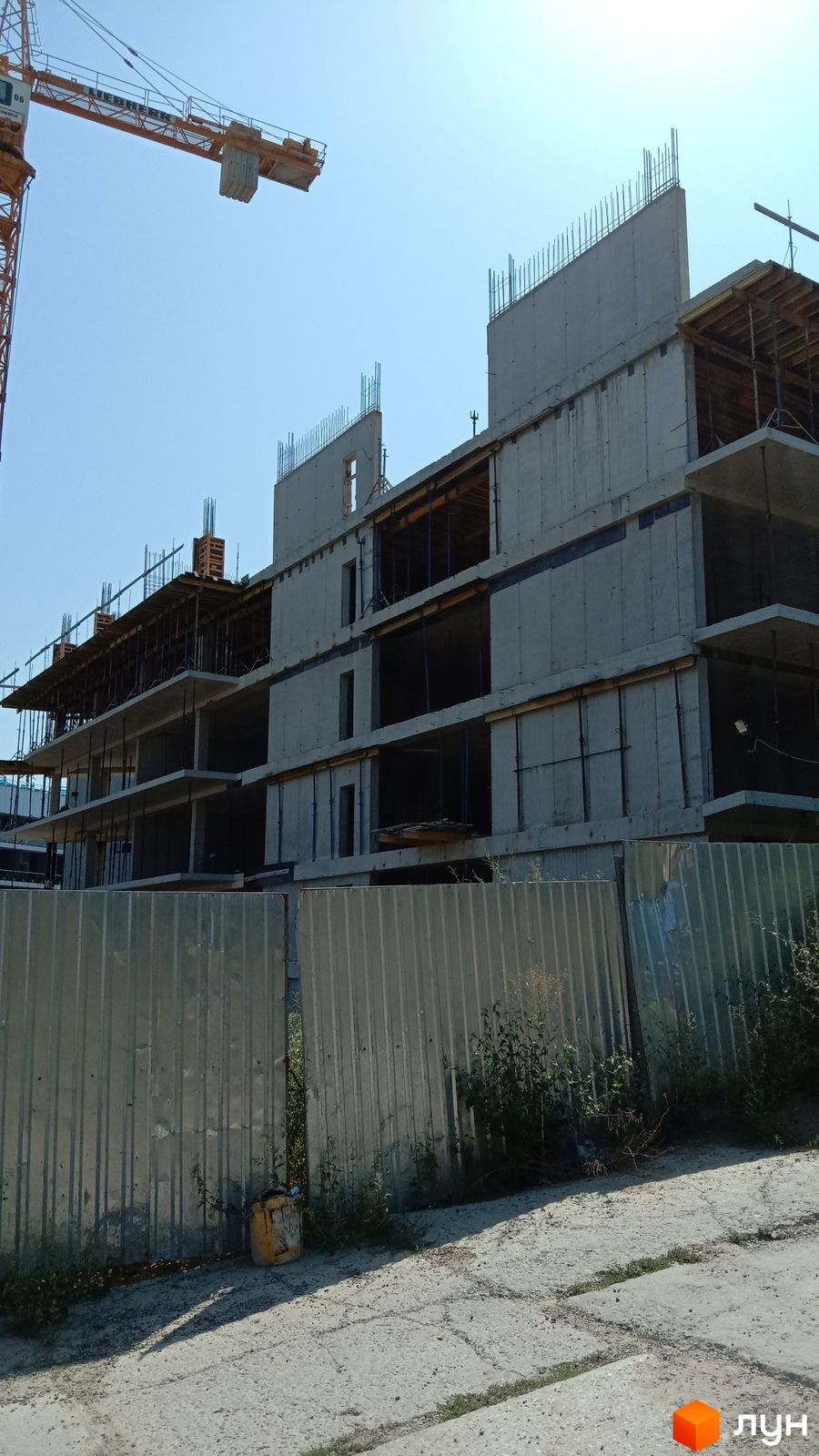 Ход строительства Клубный дом M1 Club Apartments, , август 2023