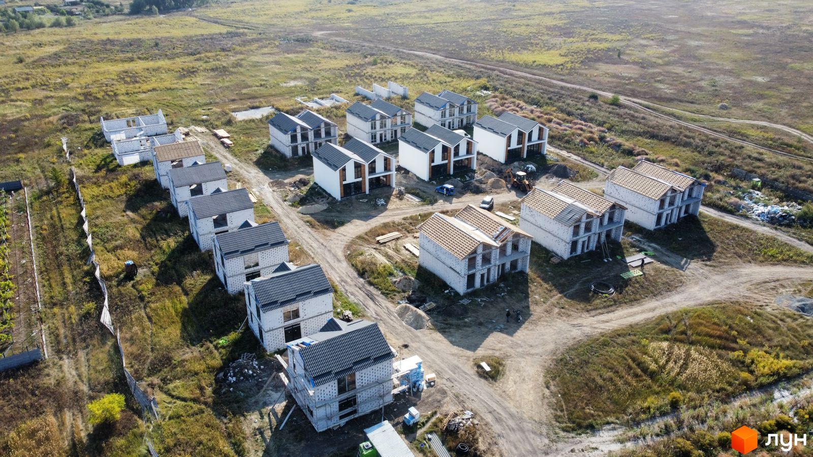 Ход строительства КГ Gardd House Eco Village, 0, сентябрь 2023