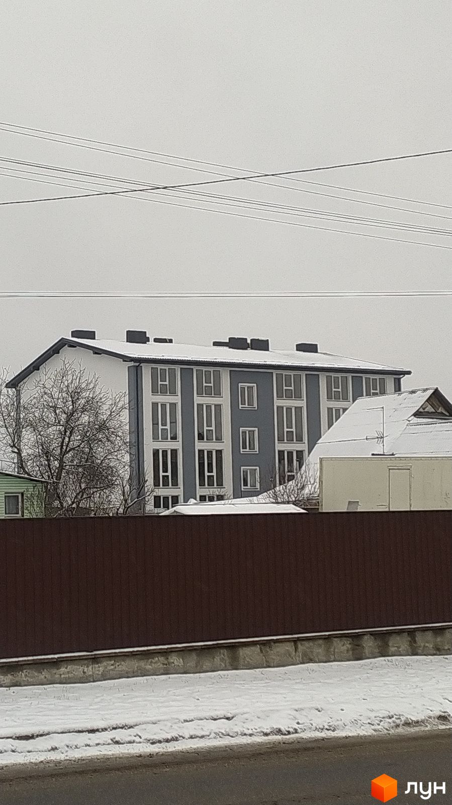 Хід будівництва вул. Лугова, 56а, Будинок, грудень 2023