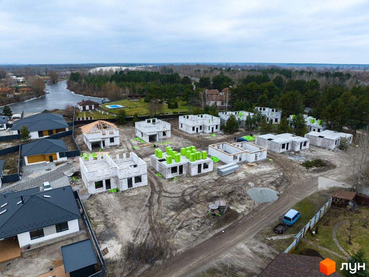 Хід будівництва КМ Prydesennya Eco Village, 0, березень 2024