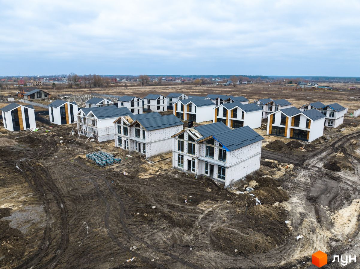 Хід будівництва КМ Gardd House Eco Village, 0, березень 2024
