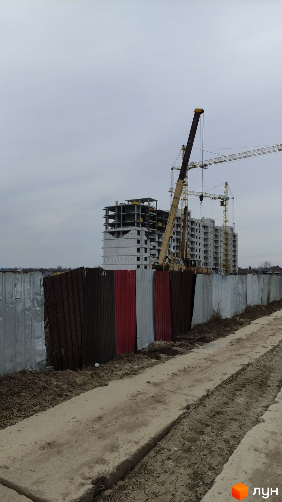 Хід будівництва вул. Павла Горобця, , березень 2024