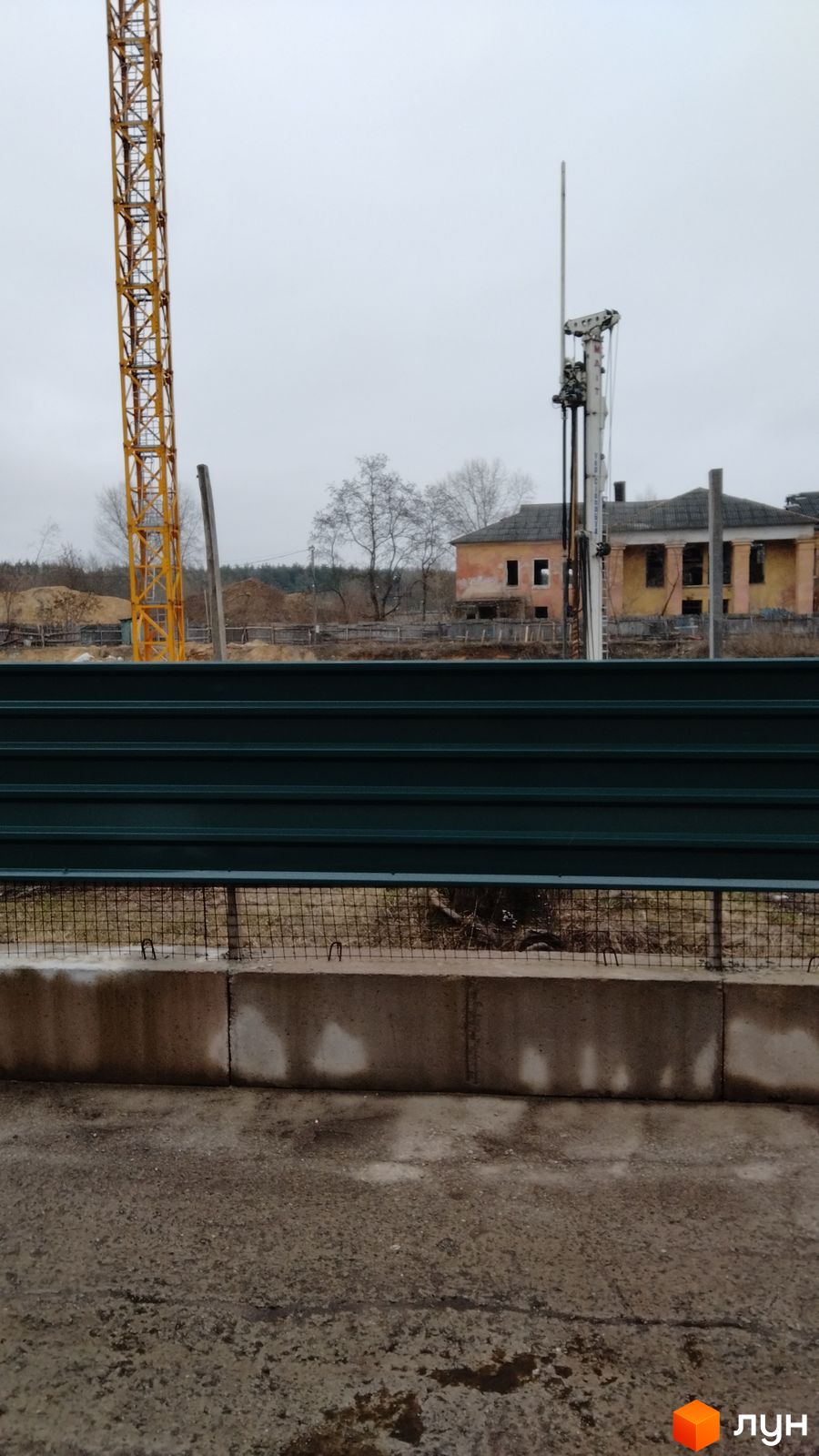 Хід будівництва вул. Курсанта Єськова, 14б, Будинок, березень 2024
