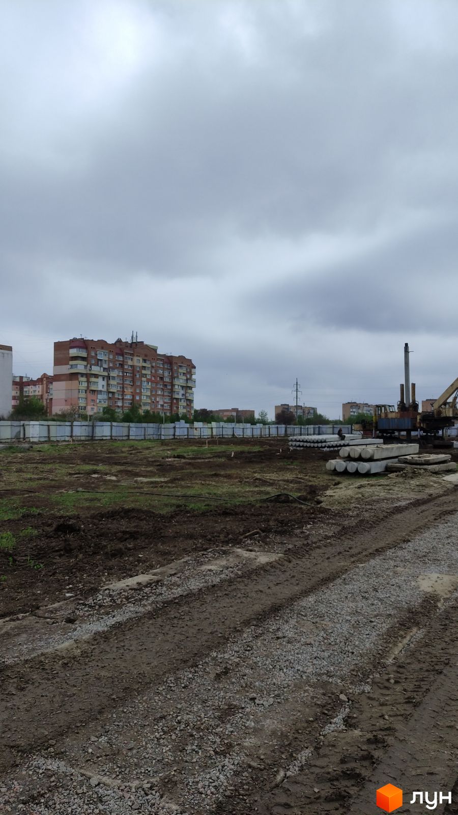 Хід будівництва вул. Павла Горобця, , квітень 2024