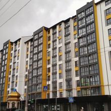 Ход строительства ЖК Цитадель-1, 1 дом (секции 1-5), январь 2021