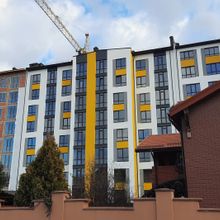 Ход строительства ЖК Цитадель-1, 1 дом (секция 6), ноябрь 2021