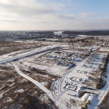 Ход строительства КГ Gardd House Eco Village, 0, декабрь 2021