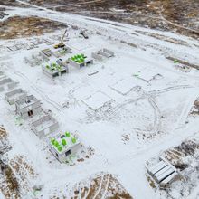 Ход строительства КГ Gardd House Eco Village, 0, январь 2022