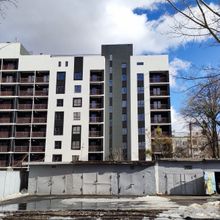 Хід будівництва ЖК Комфорт на Салтівці, 2 будинок (секція 3), лютий 2022