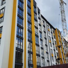 Ход строительства ЖК Цитадель-1, 1 дом (секции 5-7), июль 2022