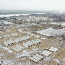 Ход строительства КГ Gardd House Eco Village, 0, январь 2023