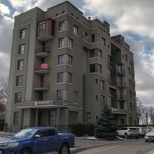 Хід будівництва Клубний будинок „Парковий“, 1 секція, лютий 2023