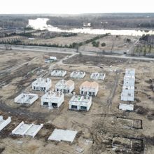 Ход строительства КГ Gardd House Eco Village, 0, март 2023