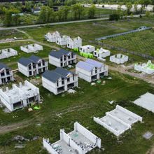 Ход строительства КГ Gardd House Eco Village, 0, май 2023