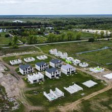 Ход строительства КГ Gardd House Eco Village, 0, май 2023
