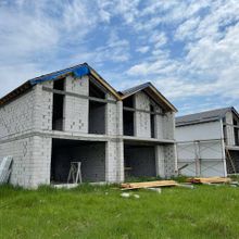 Ход строительства КГ Gardd House Eco Village, 0, май 2023